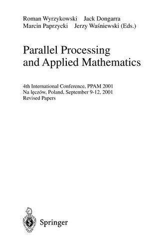 Parallel Processing and Applied Mathematics