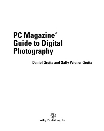 PC magazine guide to digital photography