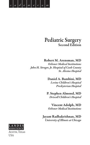 Pediatric surgery