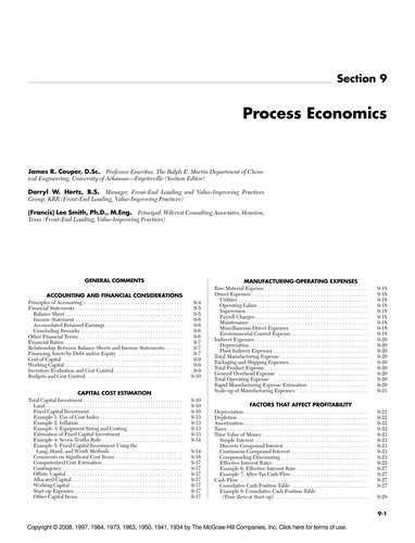 Process Economics