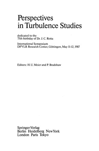 Perspectives in Turbulence Studies