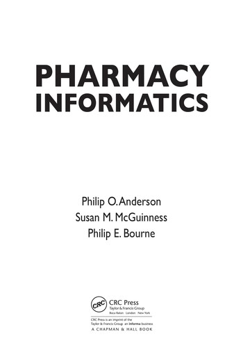 Pharmacy Informatics
