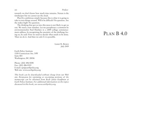 Plan B 4.0