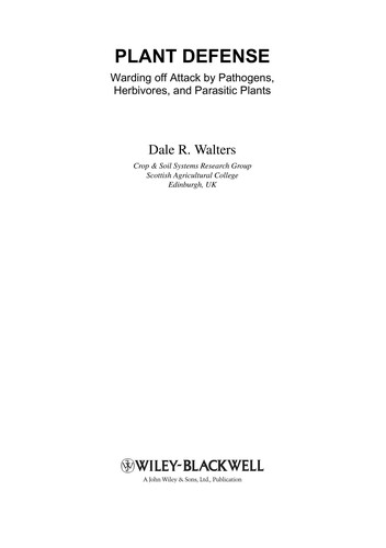 Plant defense