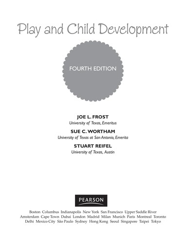 Play and Child Development