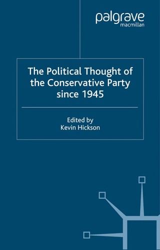 Political Thought of the Conservative Party Since 1945