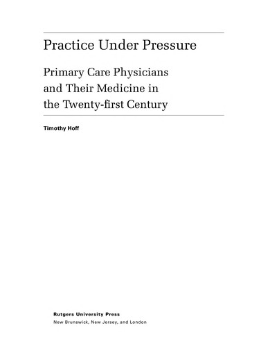 Practice Under Pressure