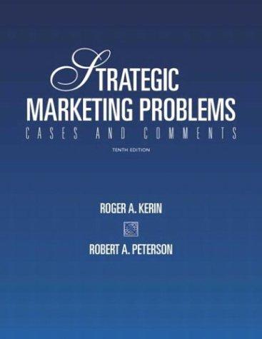 Strategic marketing problems