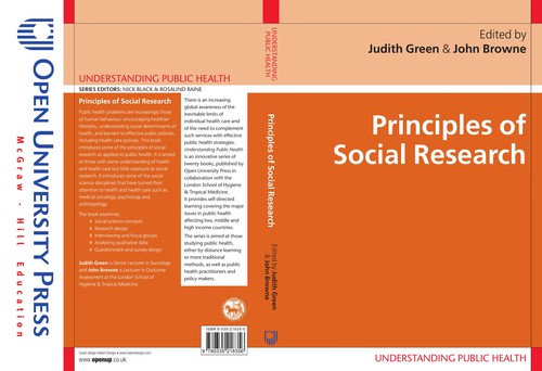 Principles of Social Research