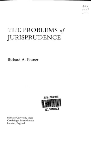 The Problems of Jurisprudence
