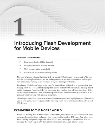 Professional Flash Mobile Development