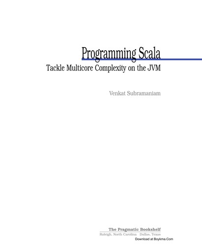 Programming Scala