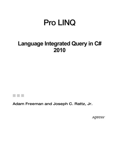 Pro LINQ
