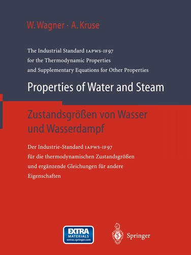 Properties of Water and Steam/Zustandsgrößen von Wasser und Wasserdampf