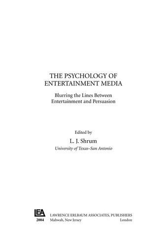 The psychology of entertainment media