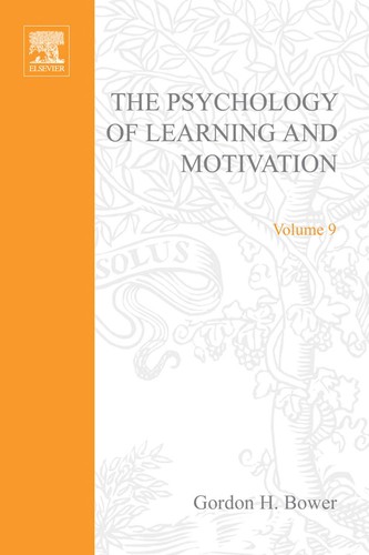 Psychology of Learning and Motivation, 9