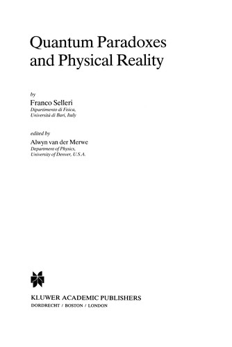 Quantum Paradoxes and Physical Reality