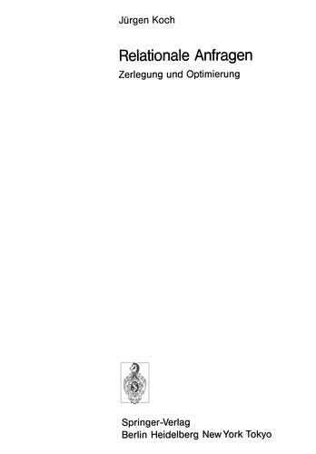Relationale Anfragen