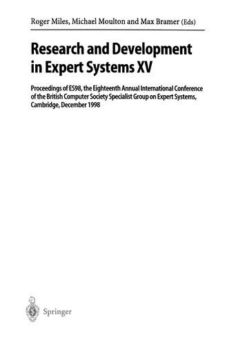 Research and Development in Expert Systems XV