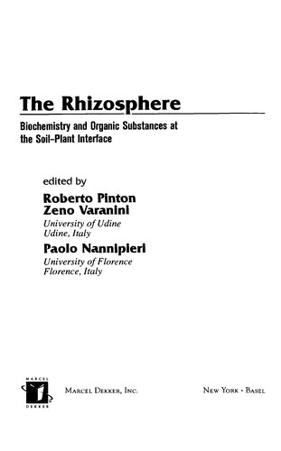 The rhizosphere