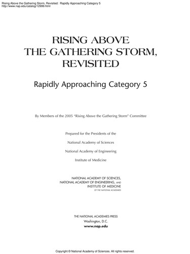 Rising above the gathering storm, revisited