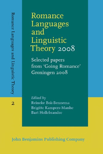 Romance Languages and Linguistic Theory 2008