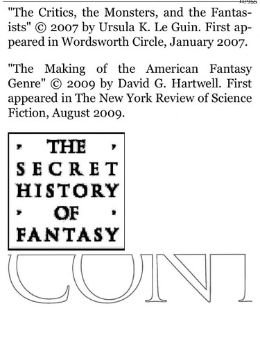 The Secret History of Fantasy