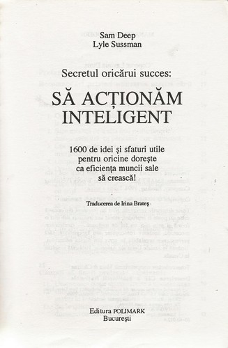 Secretul oricărui succes