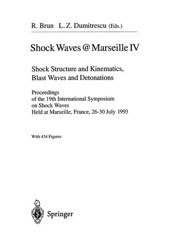 Shock Waves @ Marseille IV
