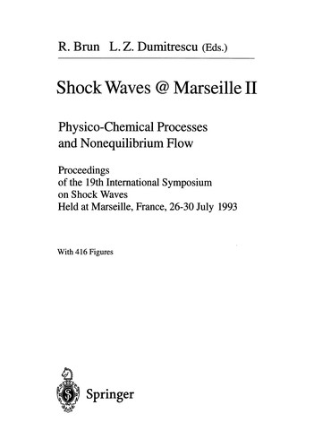 Shock Waves @ Marseille II