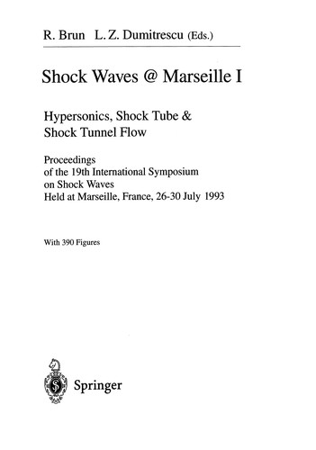 Shock Waves @ Marseille I