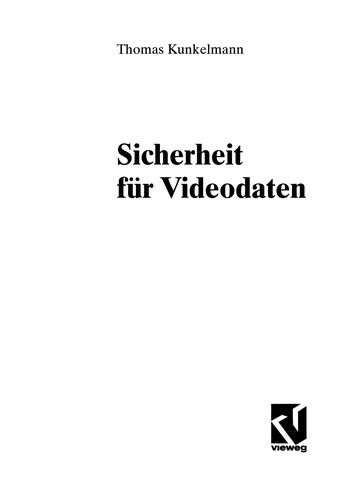 Sicherheit für Videodaten