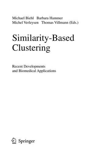 Similarity-Based Clustering