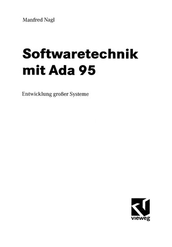 Softwaretechnik mit Ada 95