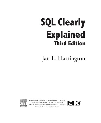 SQL clearly explained