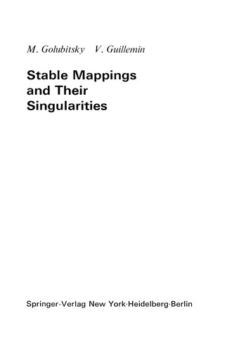 Stable mappings and their singularities