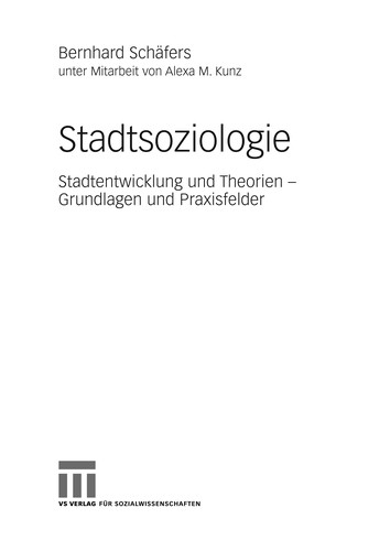 Soziologie der Architektur und der Stadt