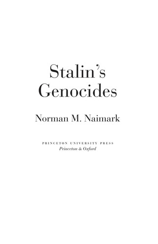 Stalin's genocides