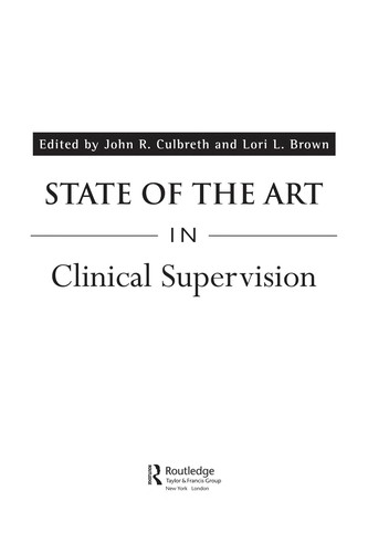 State of the Art in Clinical Supervision