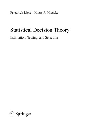 Statistical decision theory