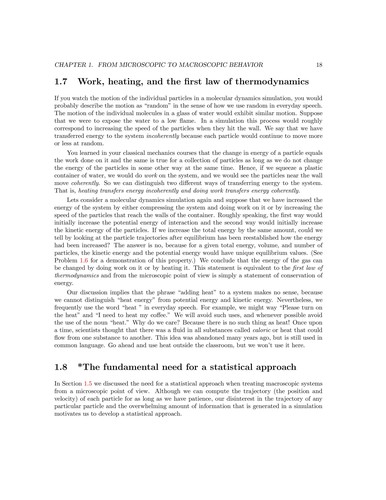 Statistical and thermal physics