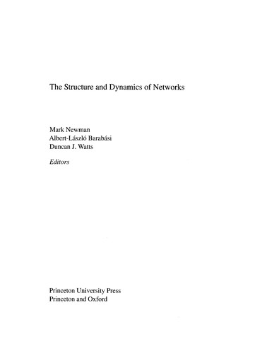 The structure and dynamics of networks