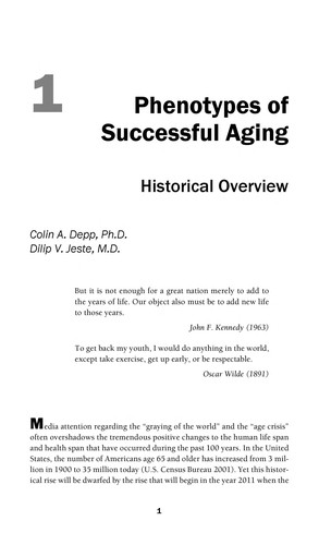 Successful cognitive and emotional aging