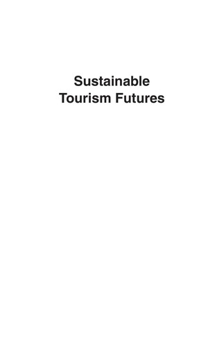 Sustainable Tourism Futures