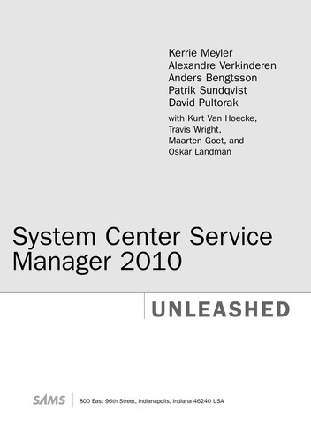 System Center Service Manager 2010 Unleashed