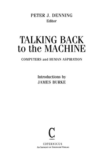 Talking Back to the Machine