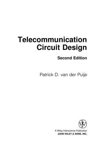 Telecommunication Circuit Design