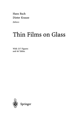 Thin Films on Glass