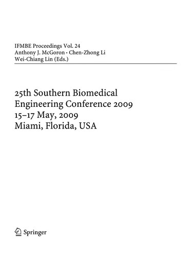 25th Southern Biomedical Engineering Conference 2009