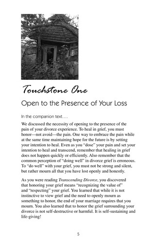 Transcending Divorce Journal